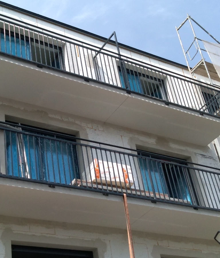 balkony w bloku